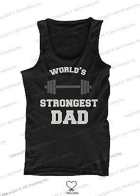 World's Strongest Dad Tank Top