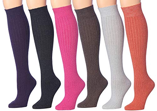 6-Pair  Wool-Blend Socks