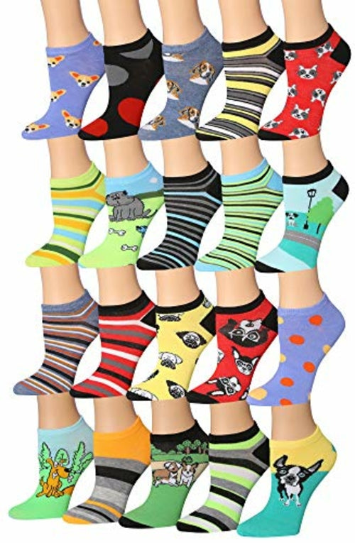 Children's Colorful Low Cut Animal Socks