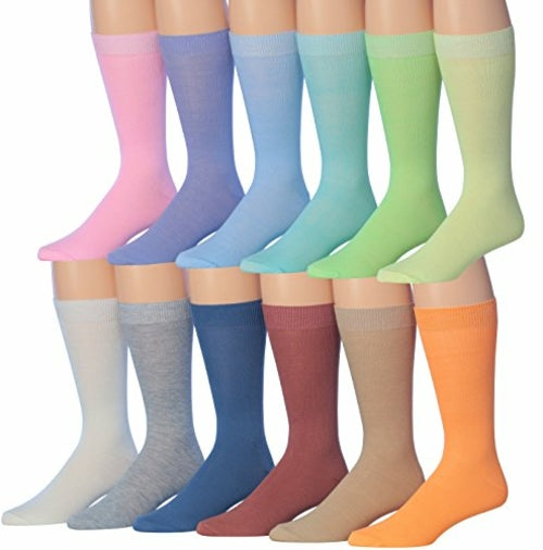 Funny Faces Colorful Crew Socks