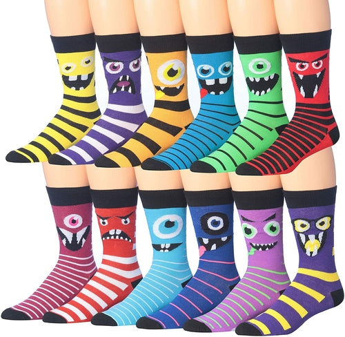 Men's Funny Colorful Dress Socks