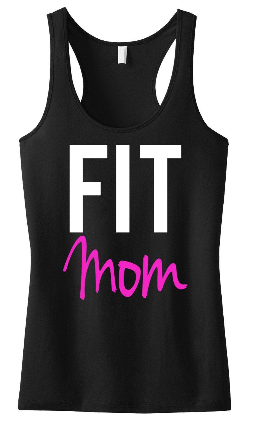 Black FIT MOM Tank Top - yourunderwear