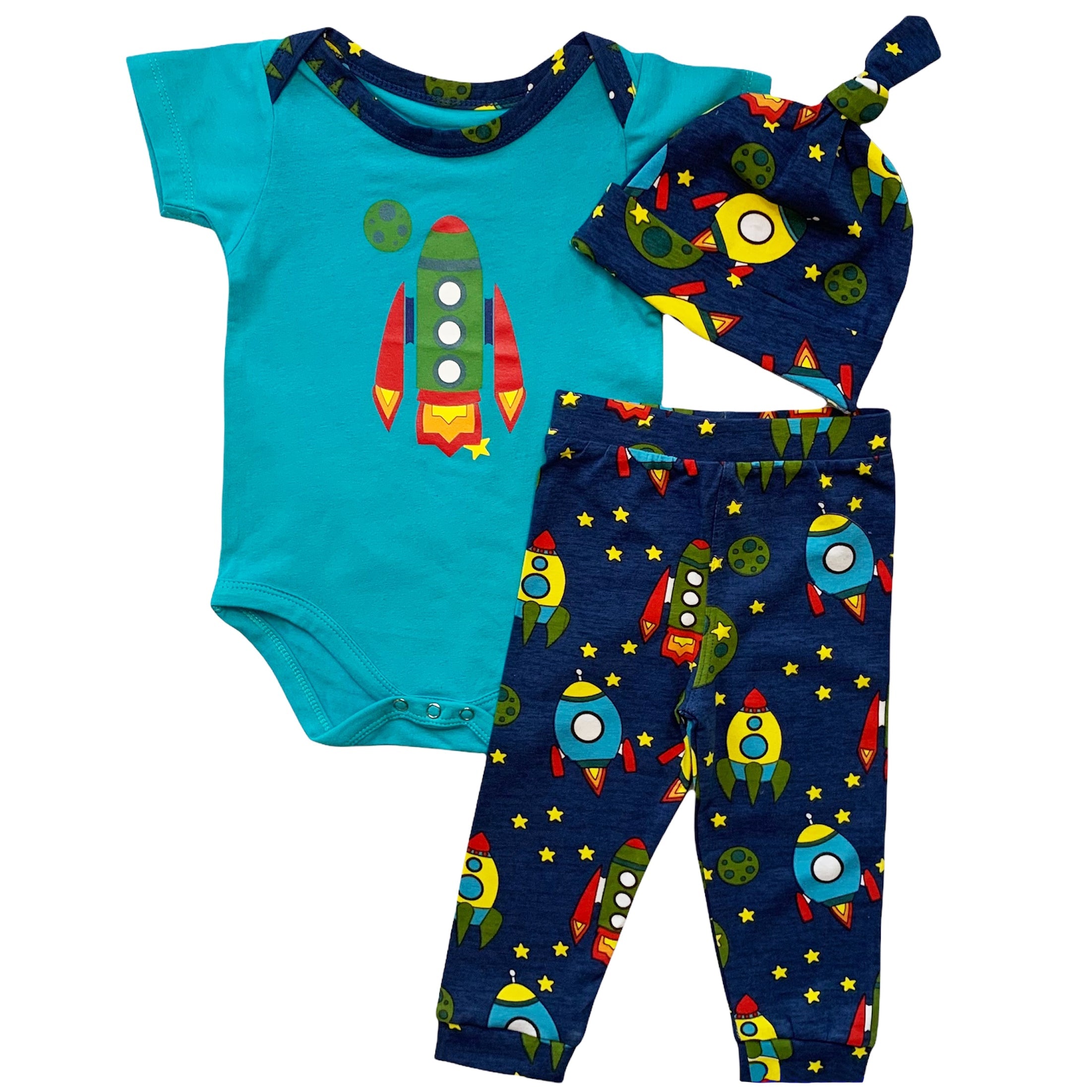 Space Ship Layette Gift Set