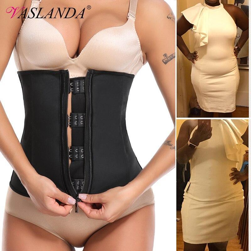 Latex Waist Trainer Corset Body Shaper - yourunderwear