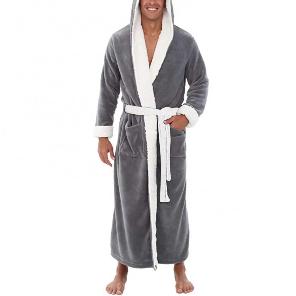 Men's Casual Bathrobe