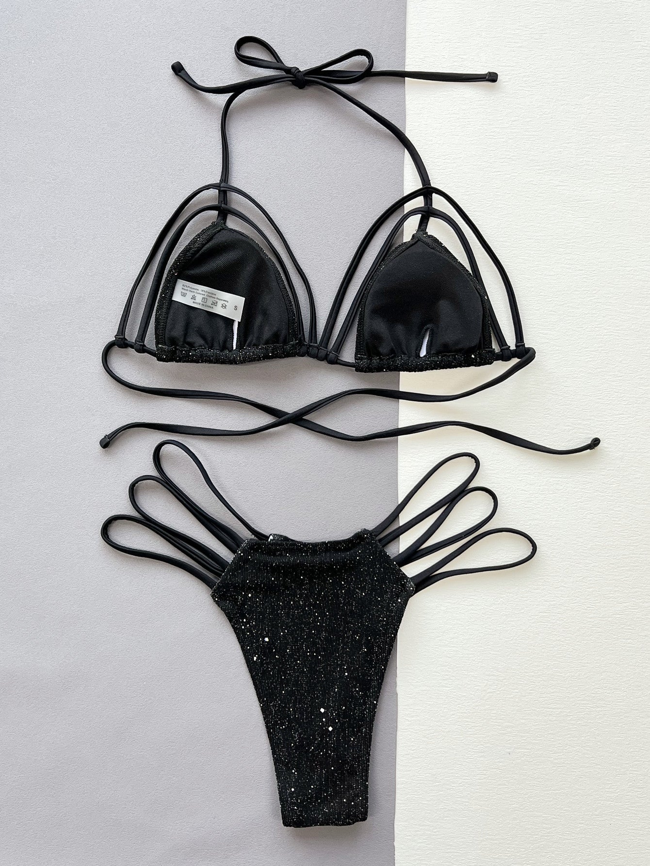 Black Two-Piece Bikini
