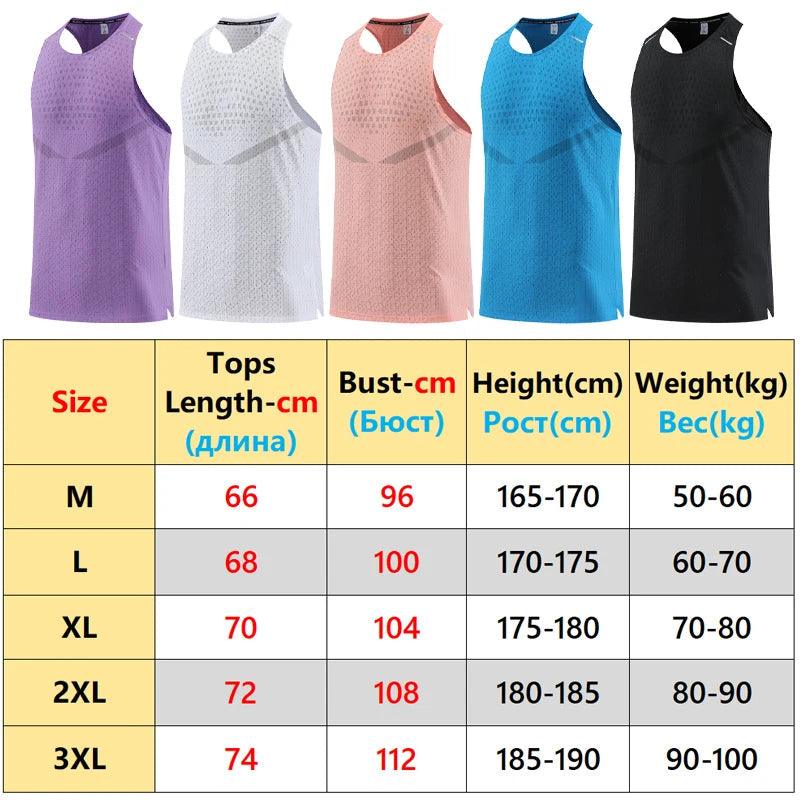 Quick-Dry Mesh Gym Vest