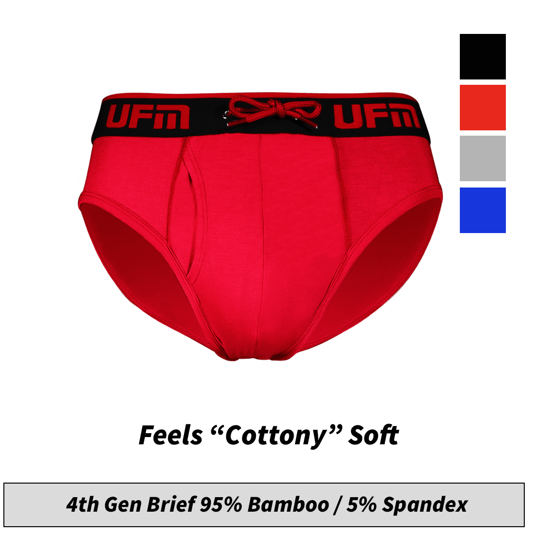 REG Support 0-Inch Bamboo Briefs