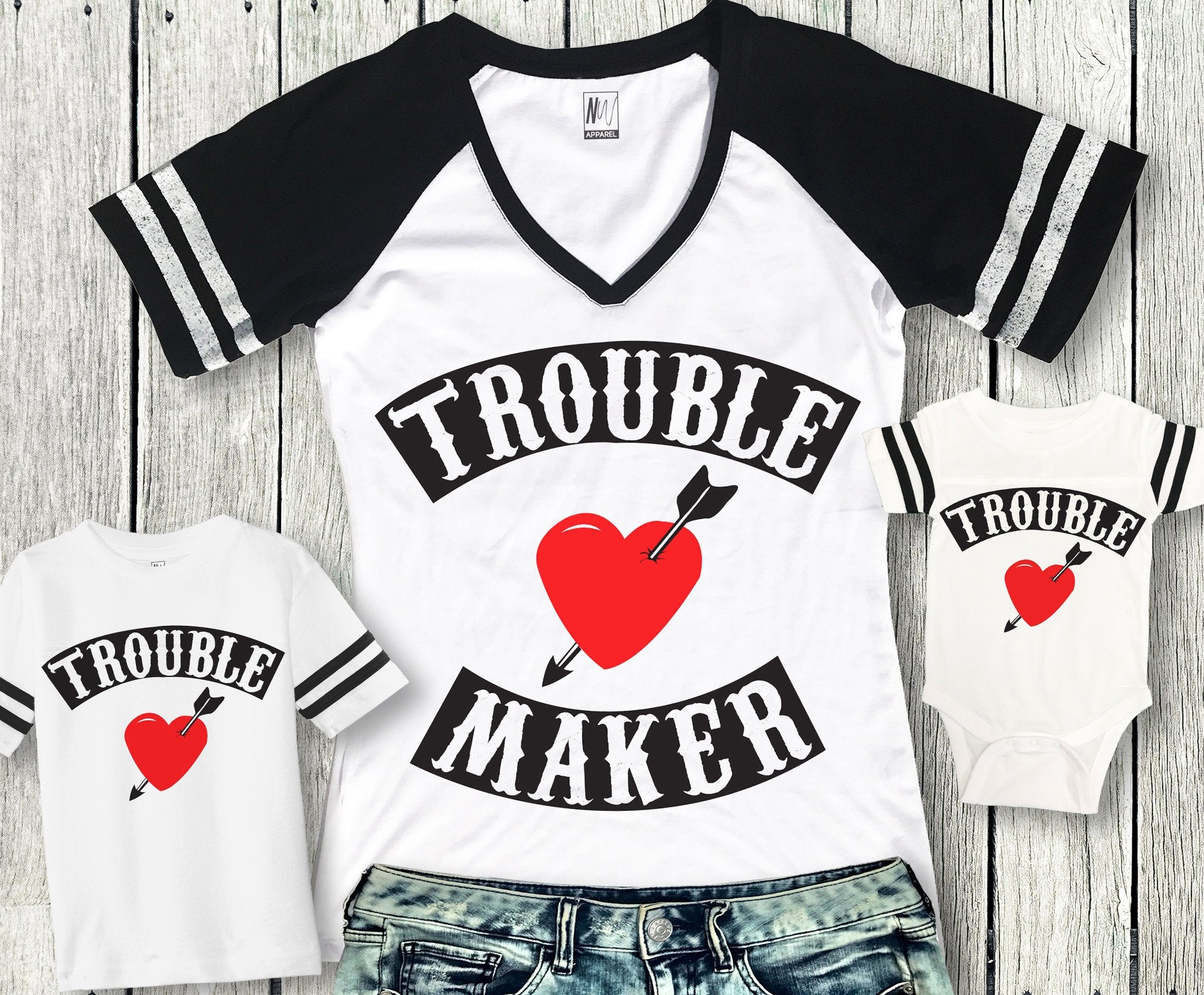 Shirts for Mom Baby and Kids