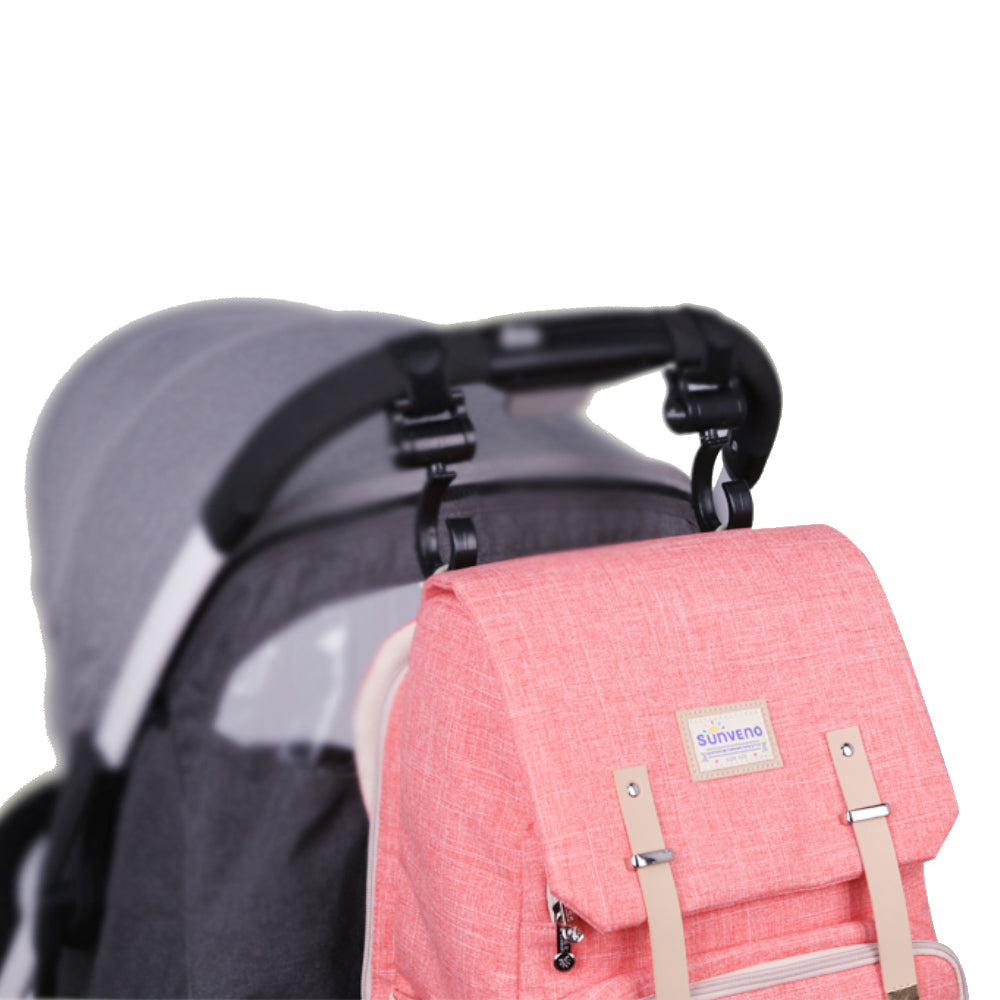 Canvas Diaper Travel Backpack