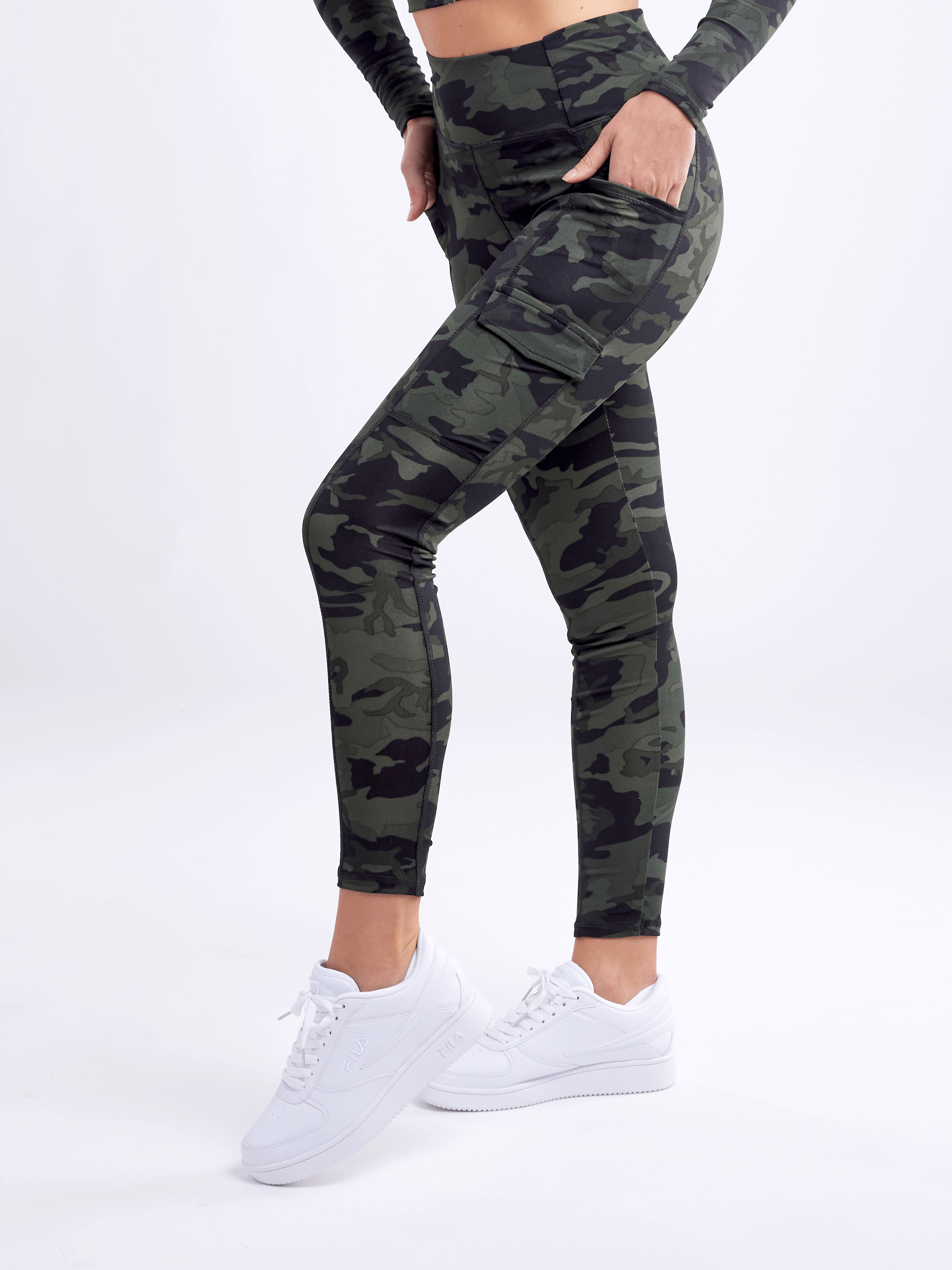 Leggings with Side Cargo Pockets