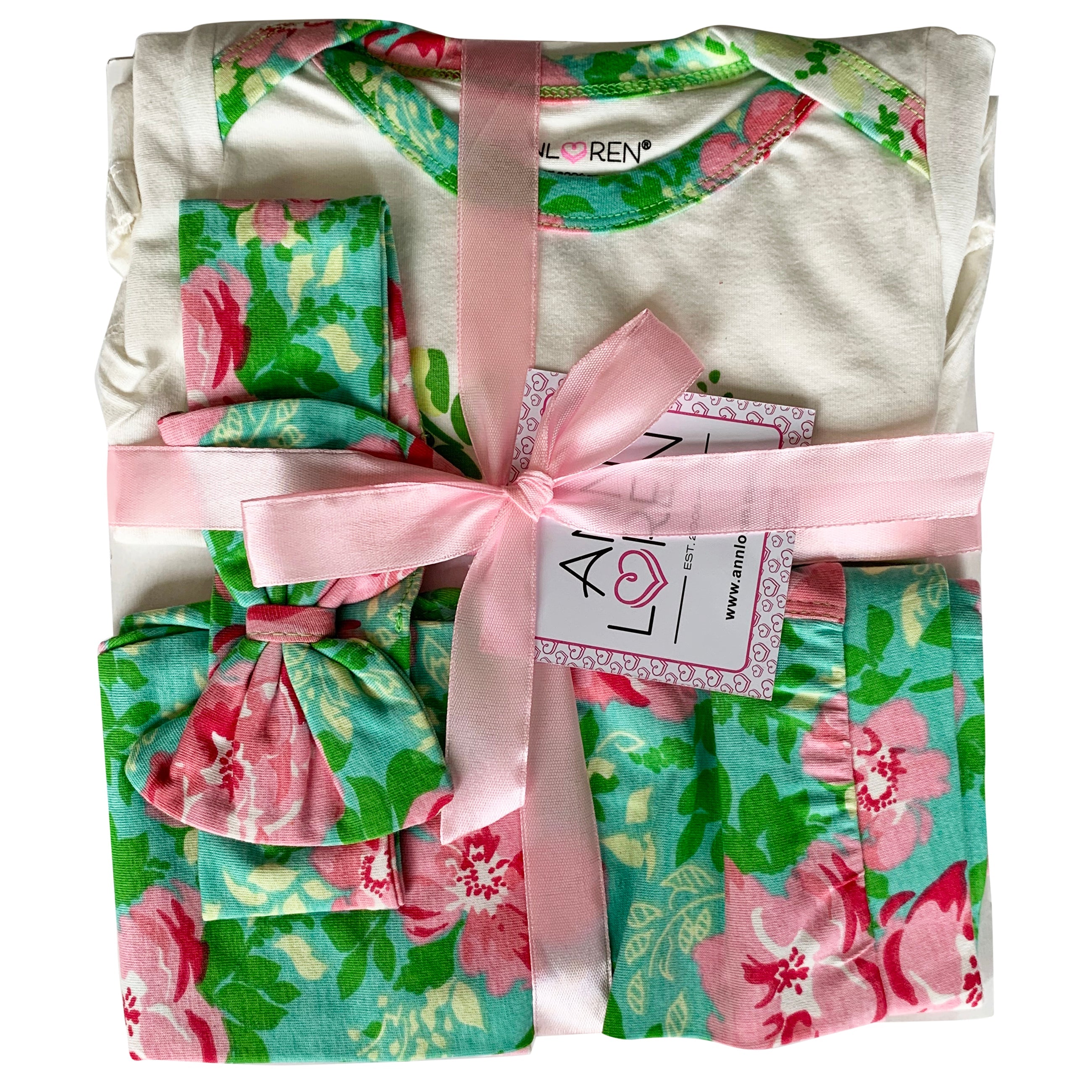 Floral Layette Gift Set for Girls