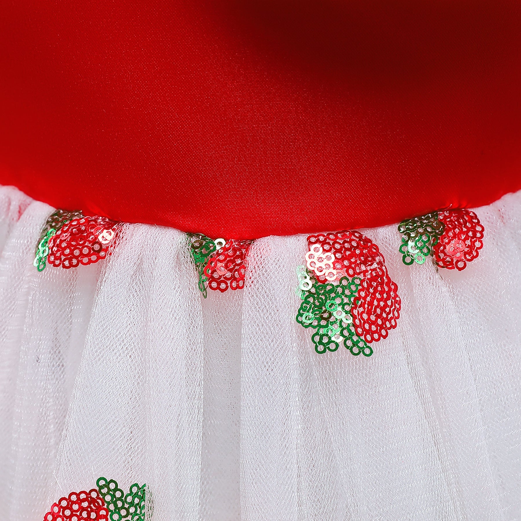 Baby Girl Strawberry Pattern Bow Tie Design Tutu Formal