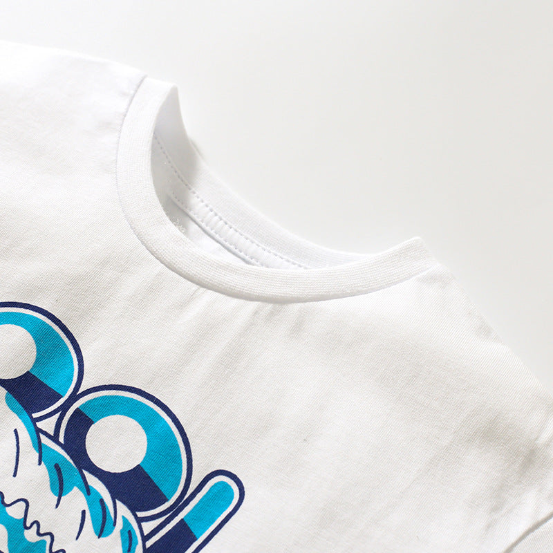Baby Boy Dinosaur Pattern T-Shirt Clothing Sets
