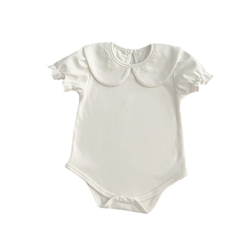 Girls Solid Color High Quality Basic Onesies