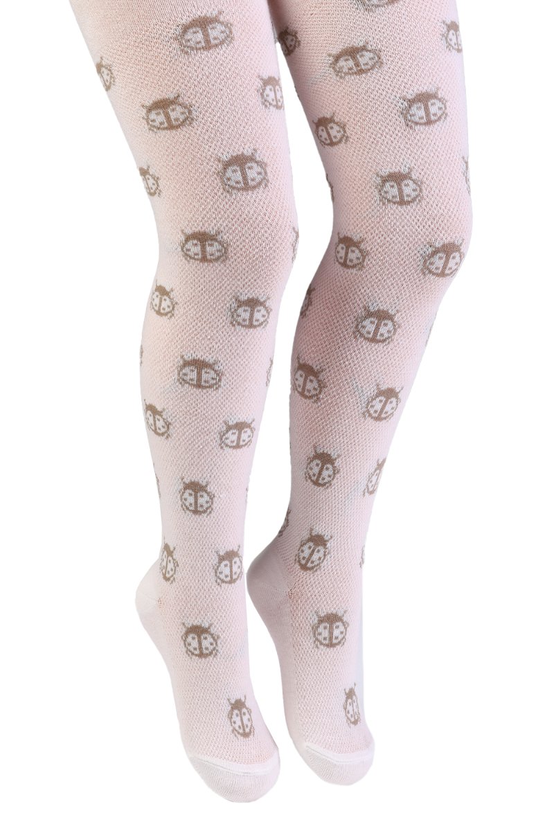 Creamy White Tights for Kids
